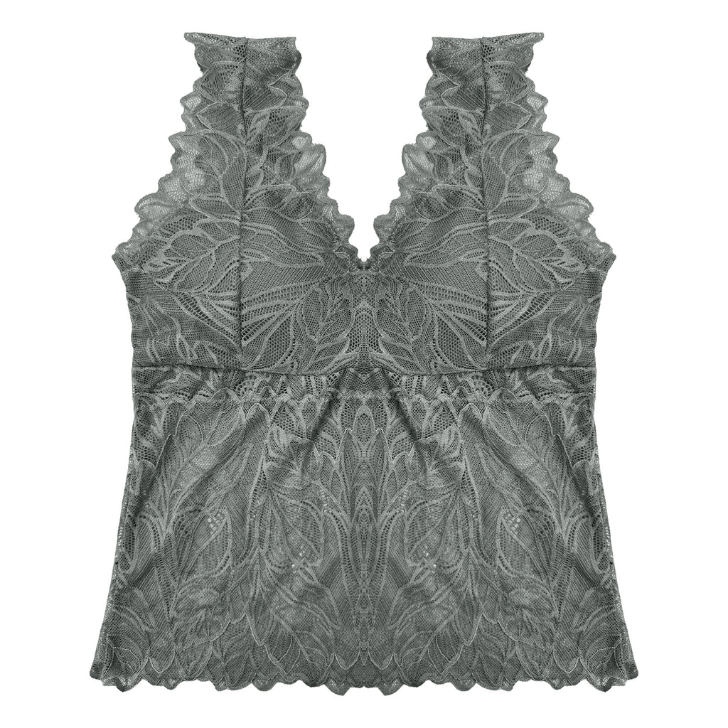 Pack of 3 Tank Top - Padded Sheer