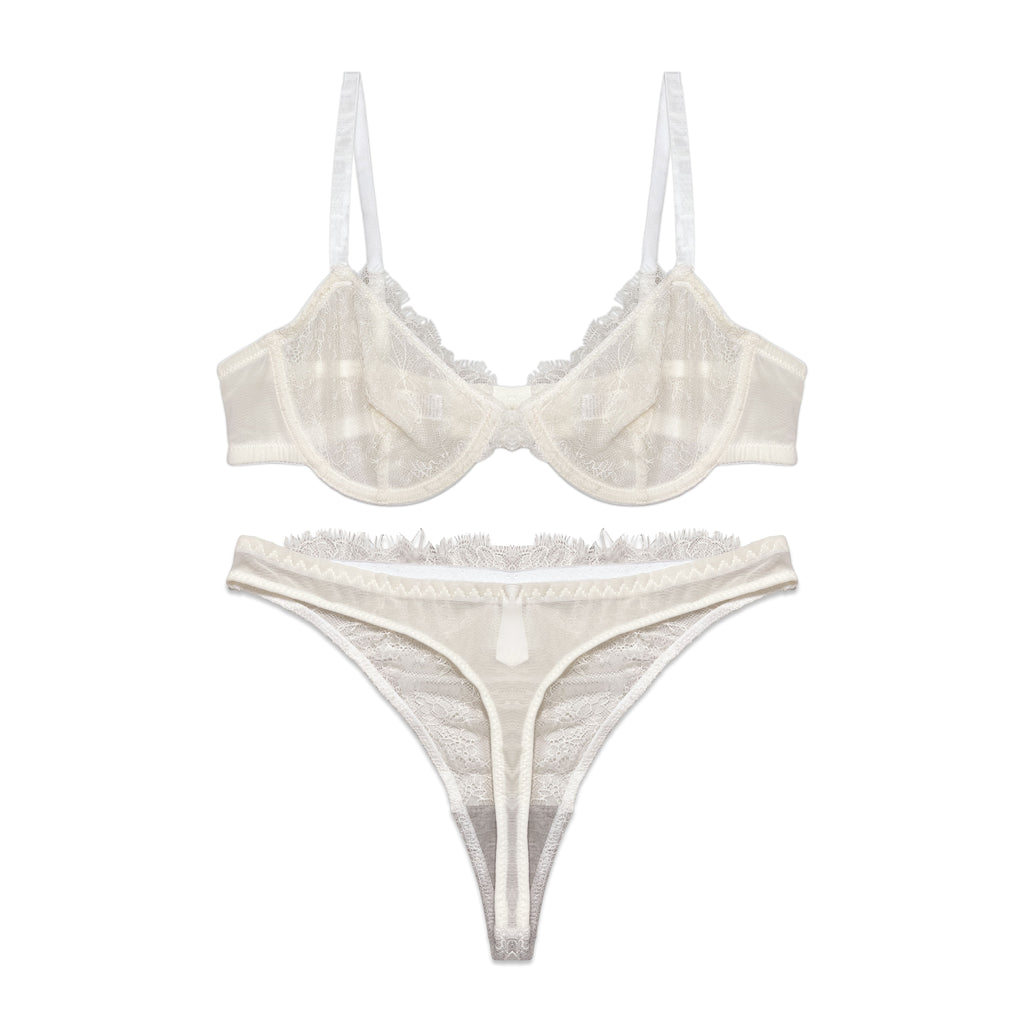 Bra Set -  Ivory Charm