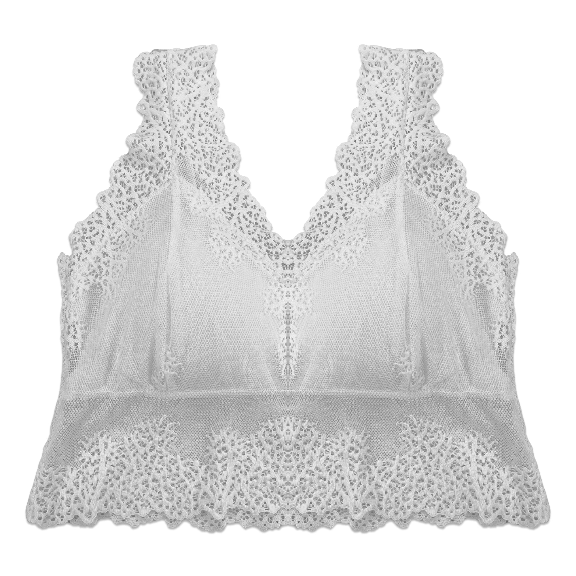 Pack of 3 Bra - Flora Mesh