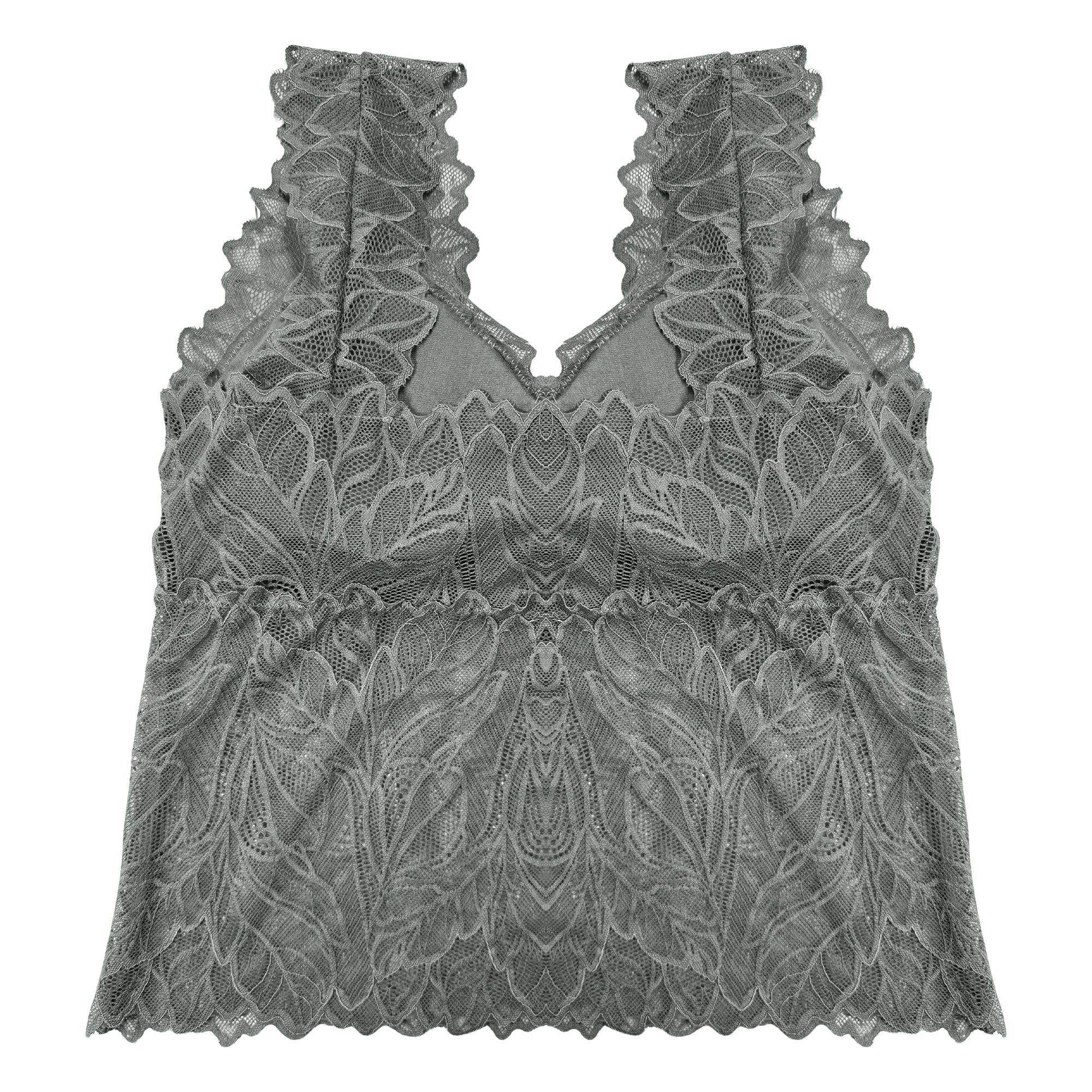 Pack of 3 Tank Top - Padded Sheer