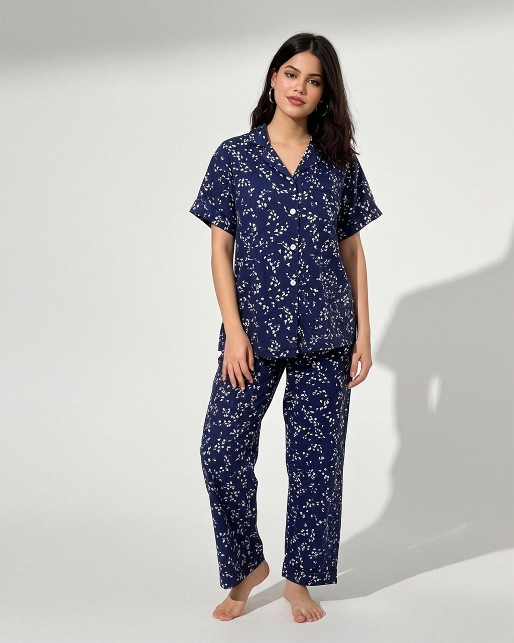 Linen Pajama Suit - Florenze