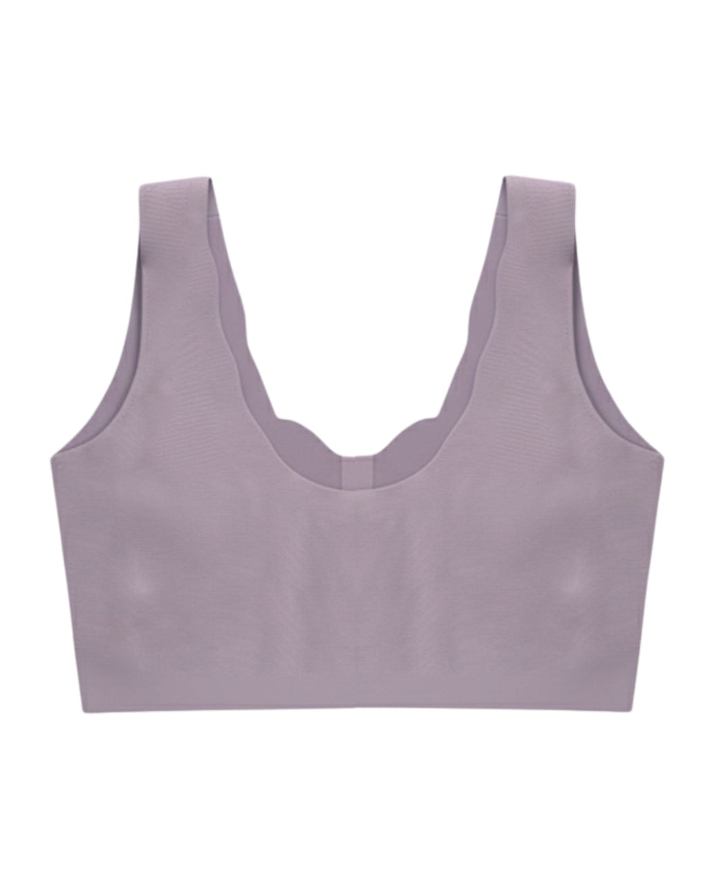 Wireless Front-Closure Padded Bra - Florvya Purple