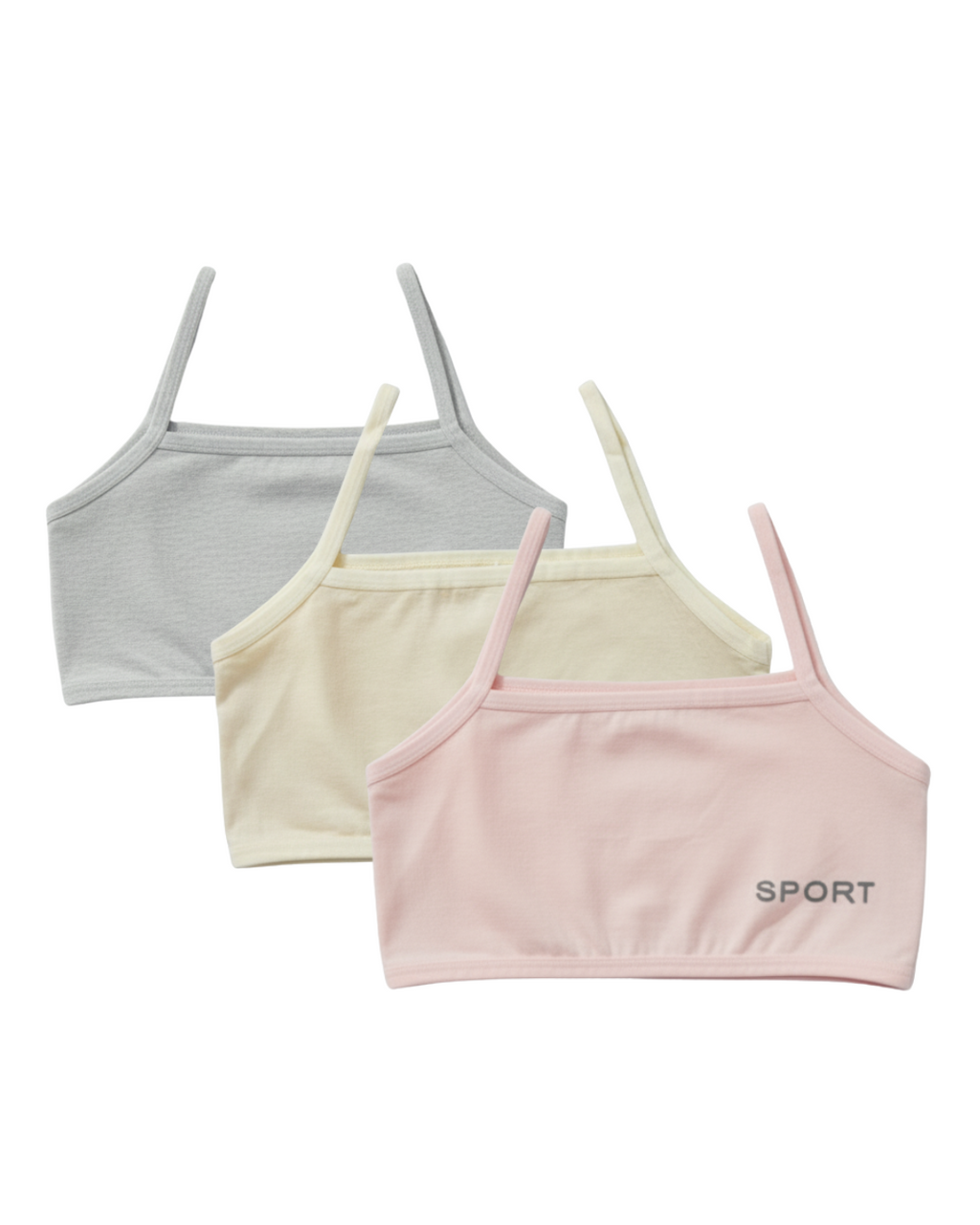 Pack of 3 Teenage Bra - TeenEase