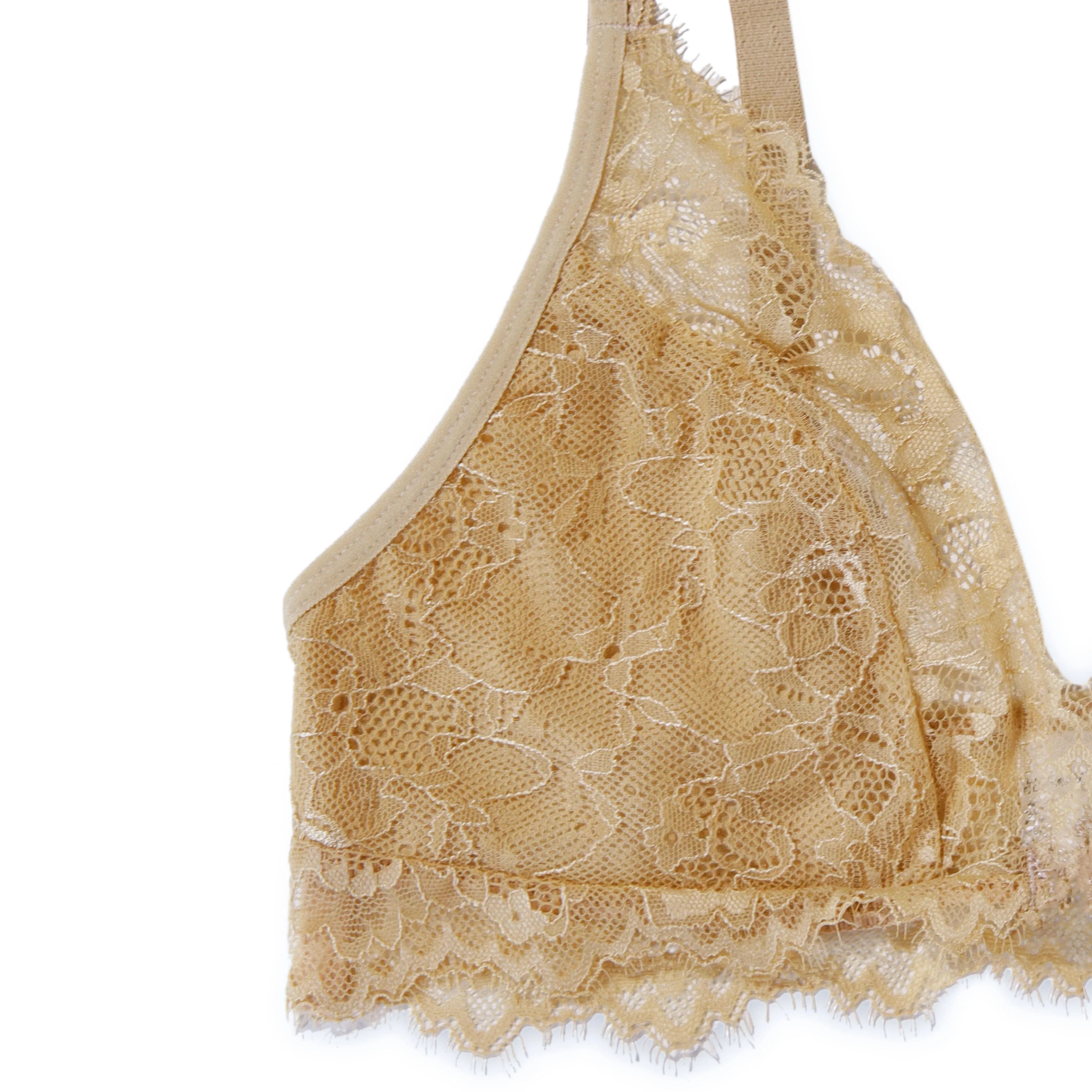 Non Padded Bra - Soft Lace Bralette