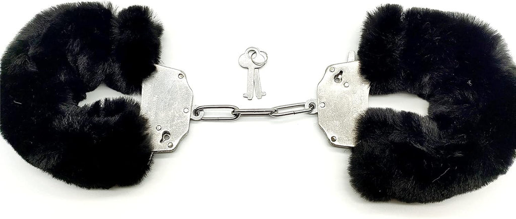 Furry Handcuffs - Black