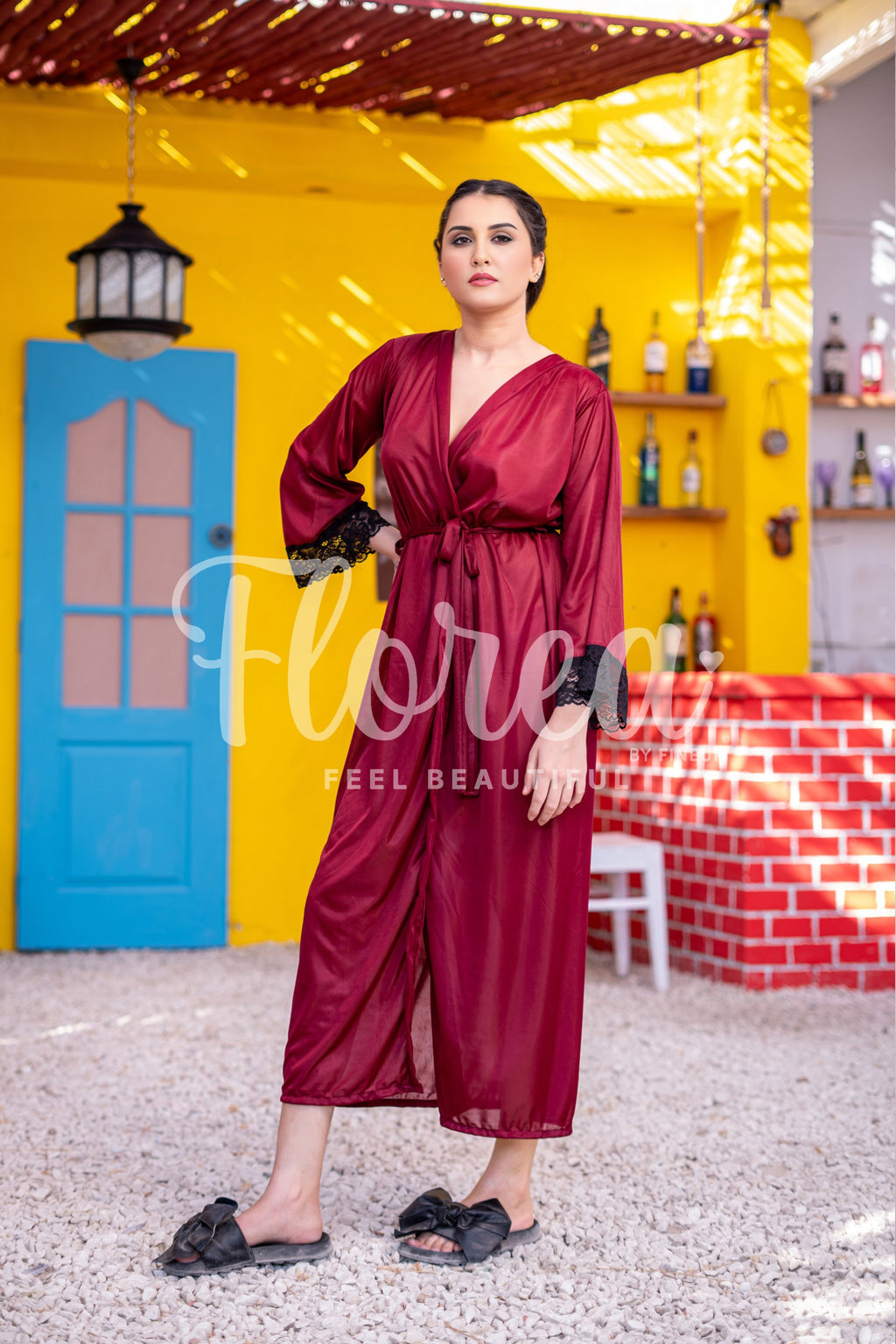 Femmeease - 1 pcs Nighty Set - 016