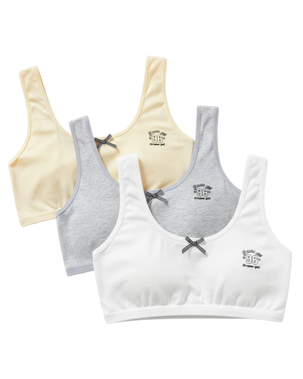 Pack of 3 Teenage Bra - Luna Lush