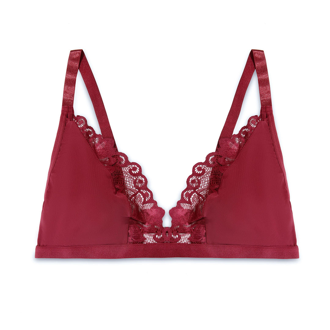 Non Padded Bra - Scarlet Lace