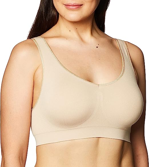 Femmeease - Air Bra - Stretchable Non Padded Bra - Skin Color