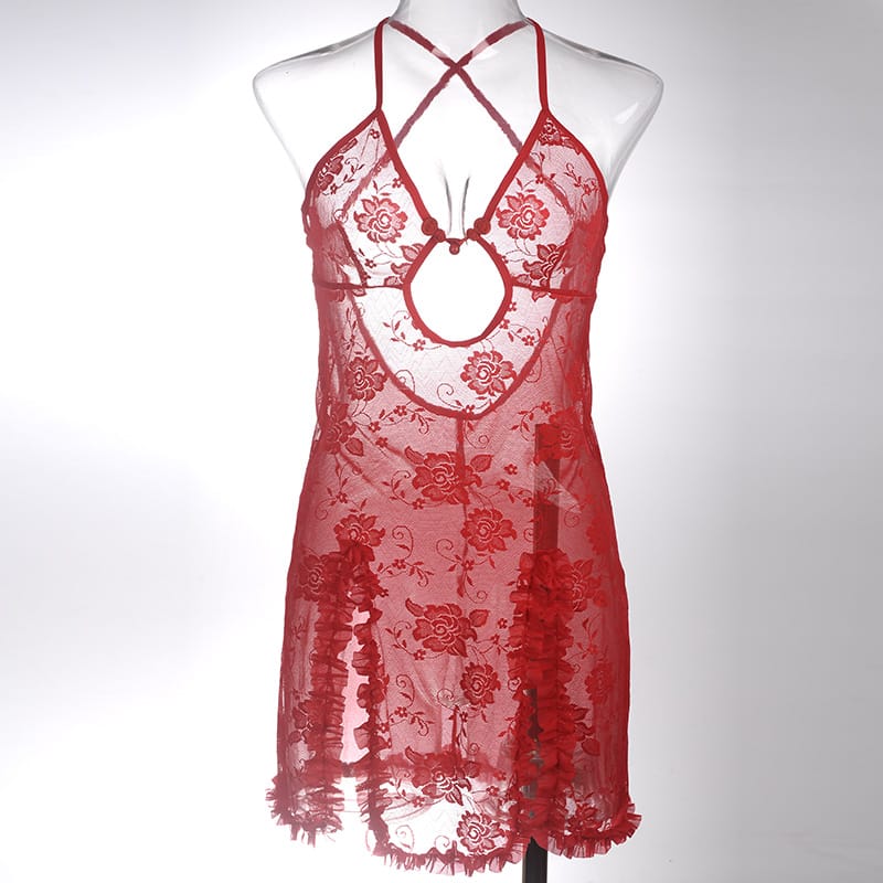 Babydoll Lingerie  -  Violet Whisper