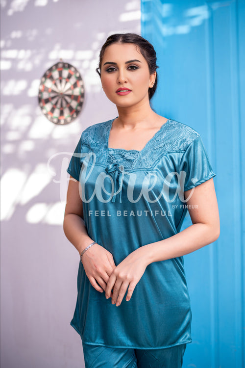 Femmeease - 4 pcs Nighty Set - 126