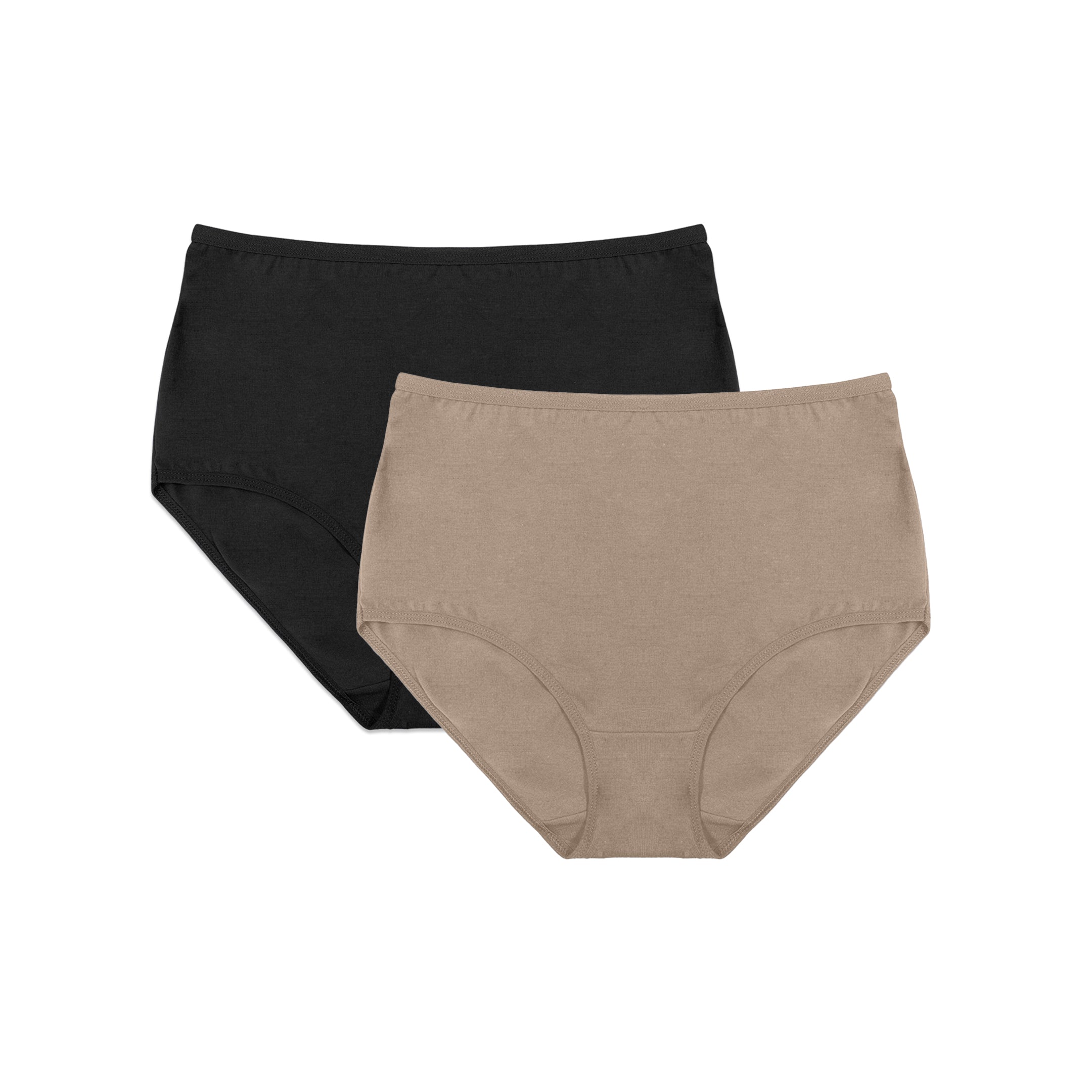 Pack of 2 Briefs Panties - Comfy Cotton