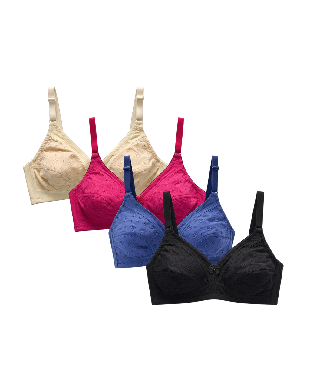 Pack of 4 - Comfort Bras