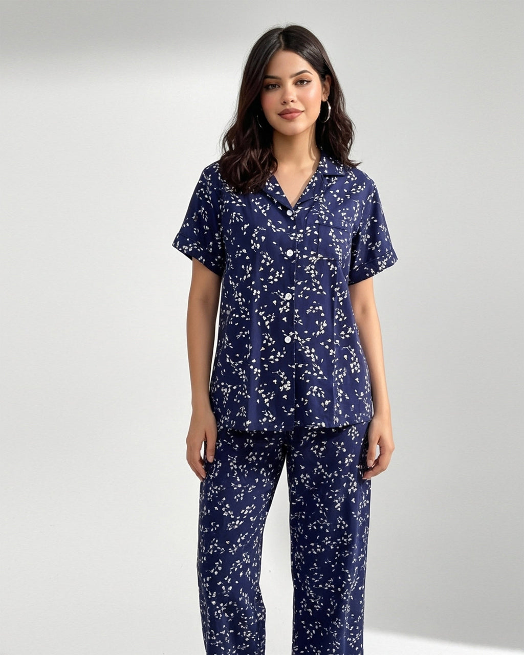 Linen Pajama Suit - Florenze