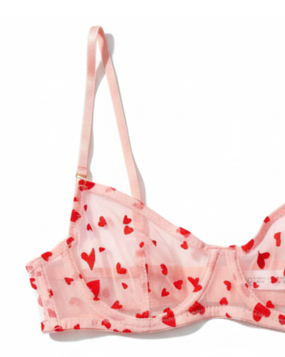 Bra Set - Blush Hearts - Pink