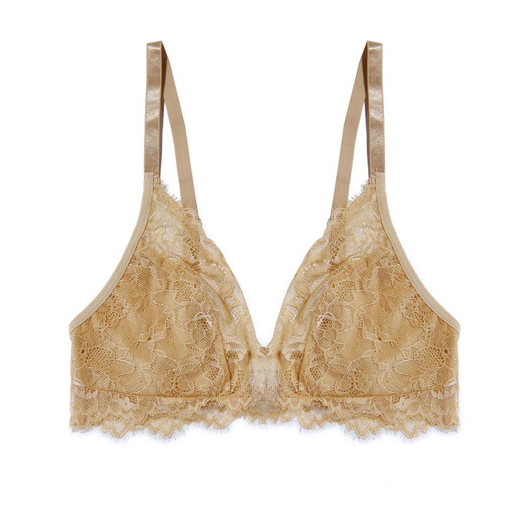 Non Padded Bra - Soft Lace Bralette