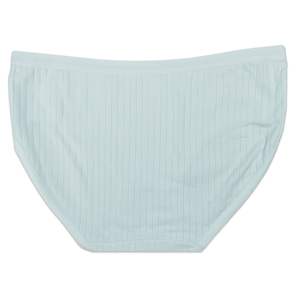 Pack of 3 Briefs Panties - Ribbed Cotton