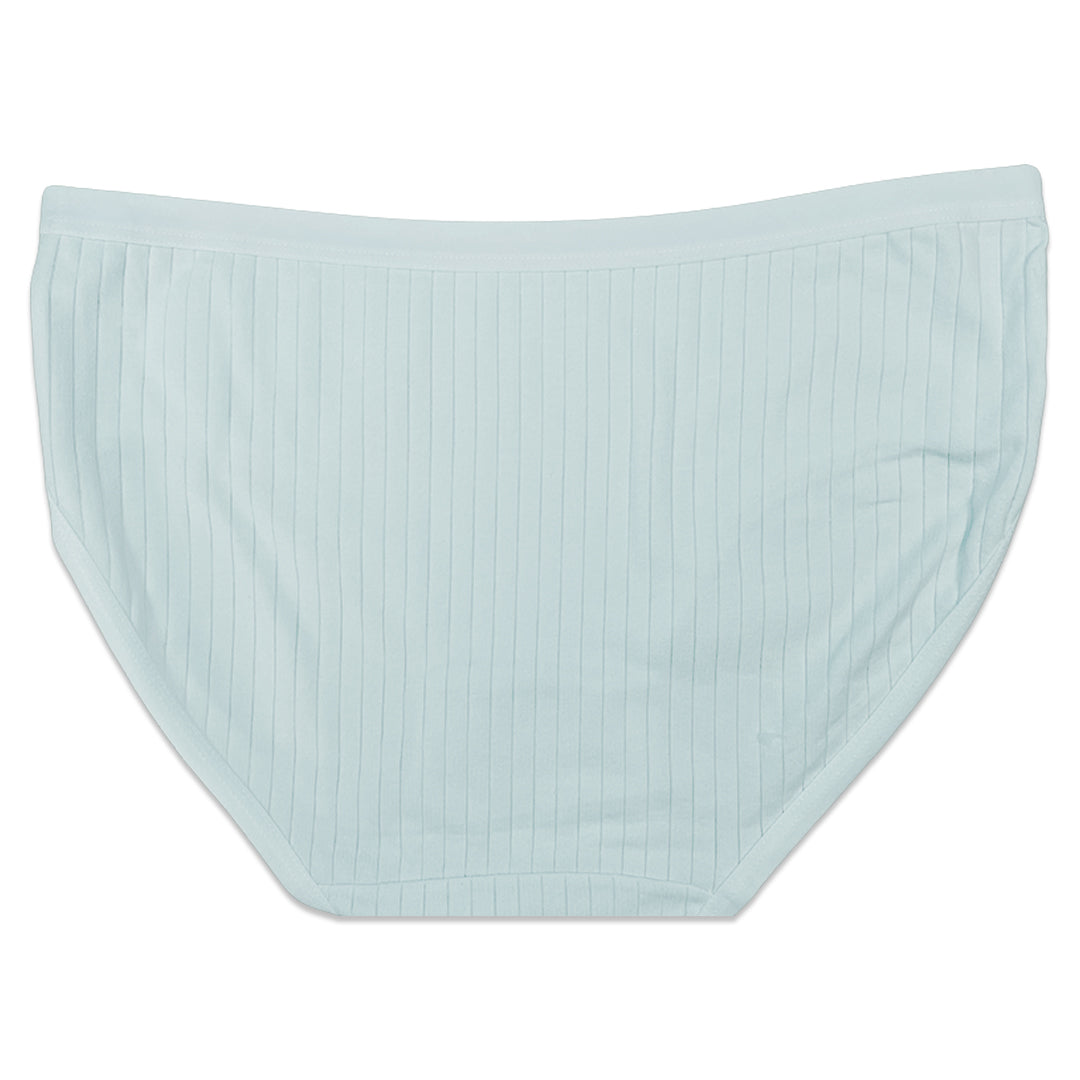 Pack of 3 Briefs Panties - Ribbed Cotton