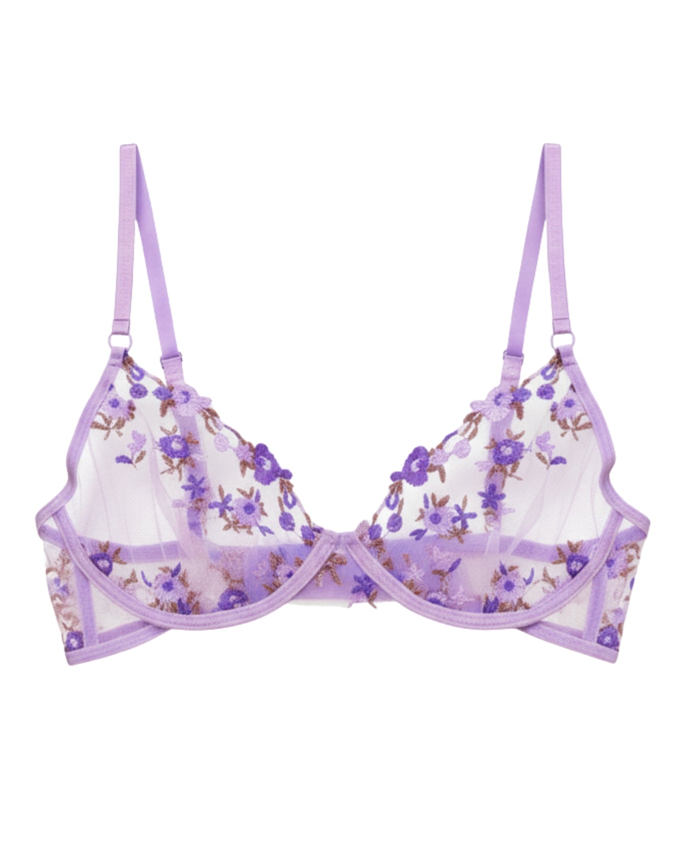 Garter Set - Blossom Muse - Purple