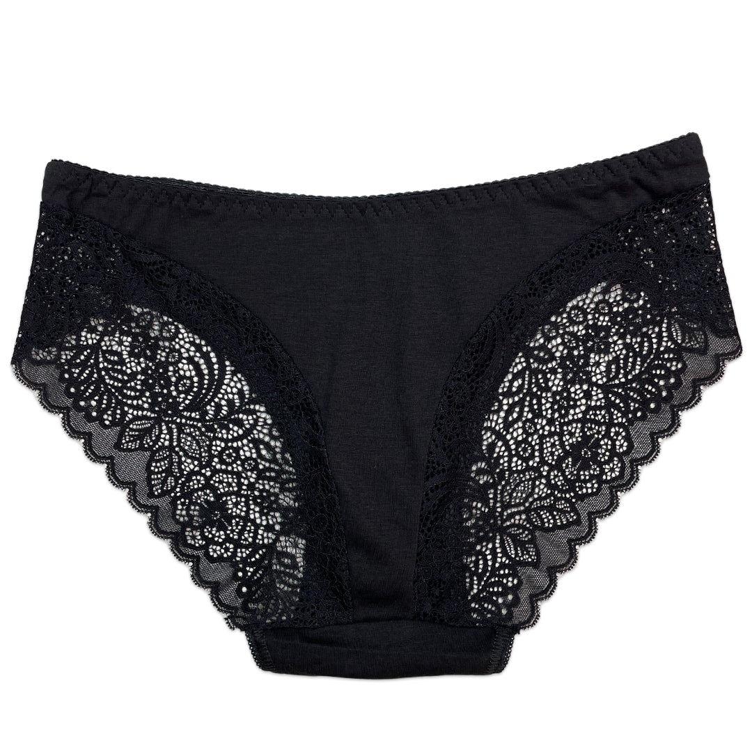 Pack of 3 Briefs Panties - Lace Charm