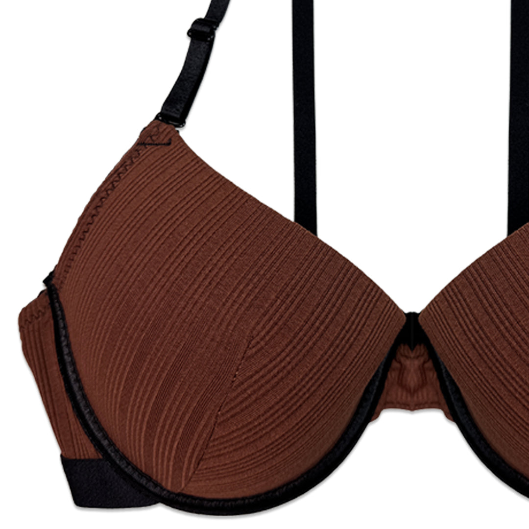 Bra Set -  Cocoa Curve