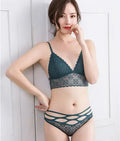 Seamless Lace Bra & Thong Set 8915