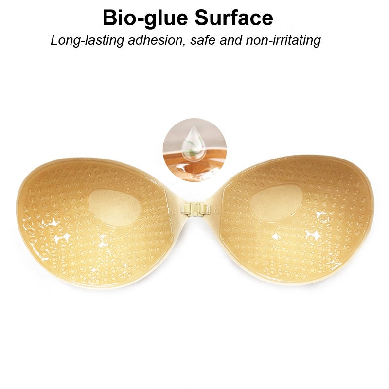 Round Strapless Silicone Bra