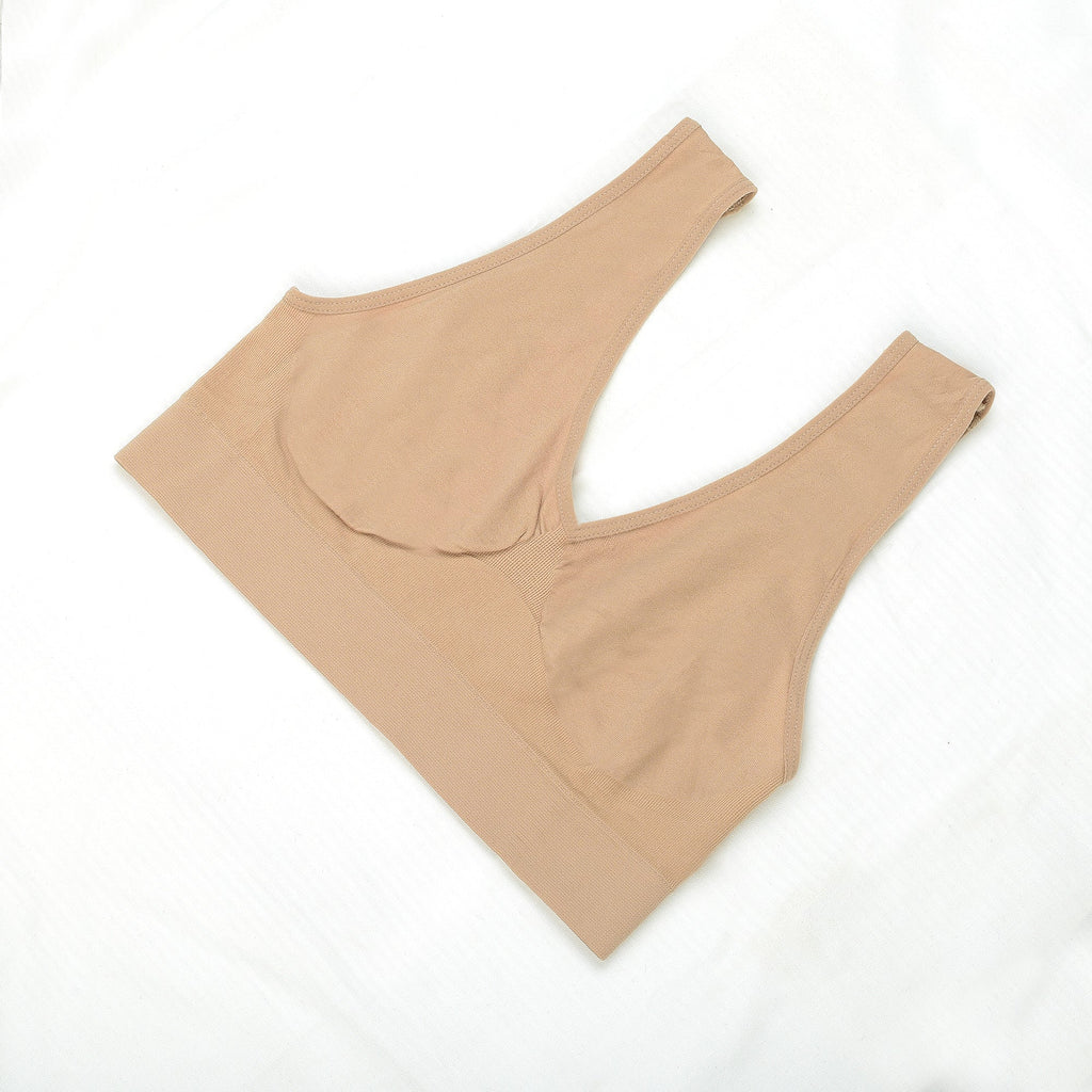 Femmeease - Air Bra - Stretchable Non Padded Bra - Skin Color