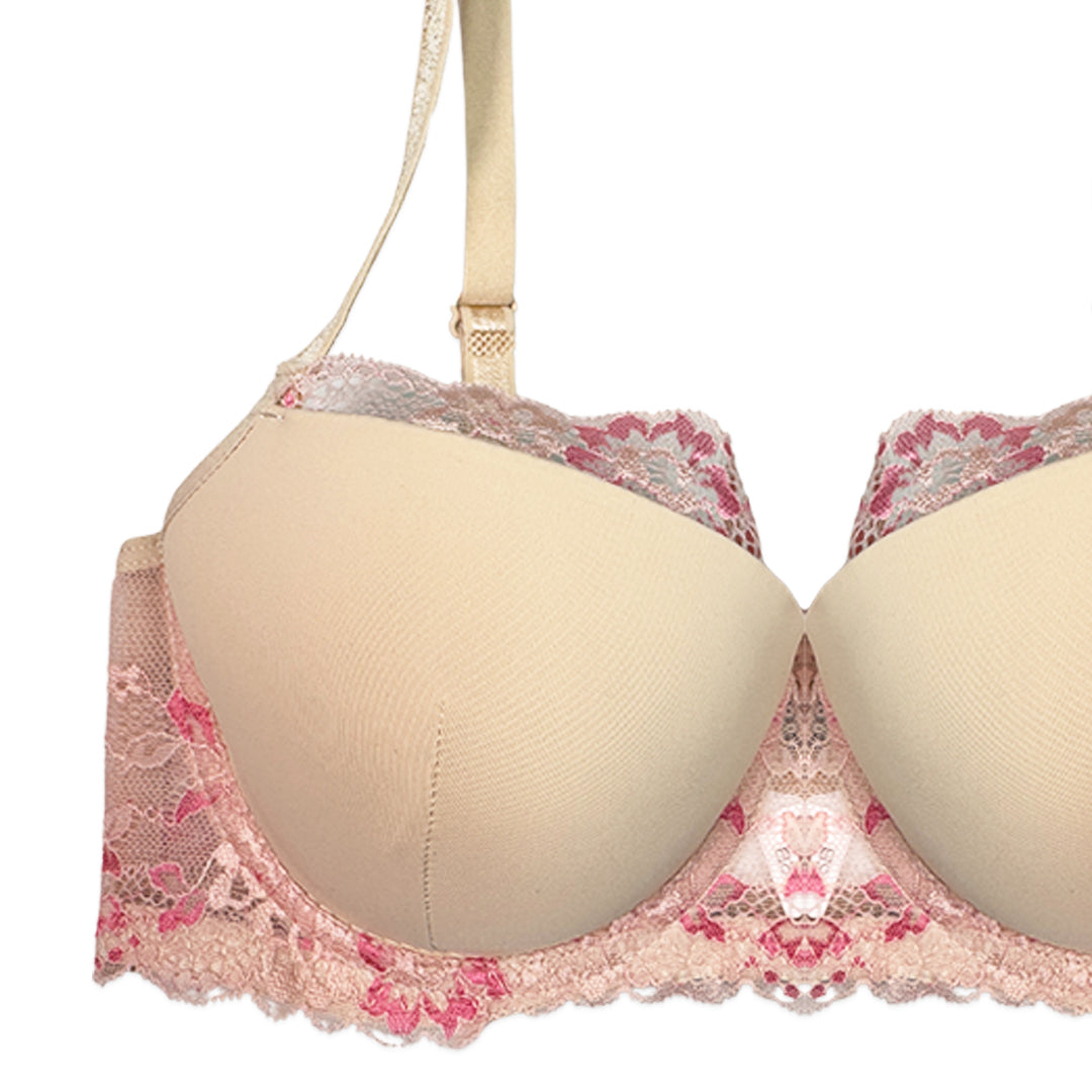 Bra Set -  Nude Bloom