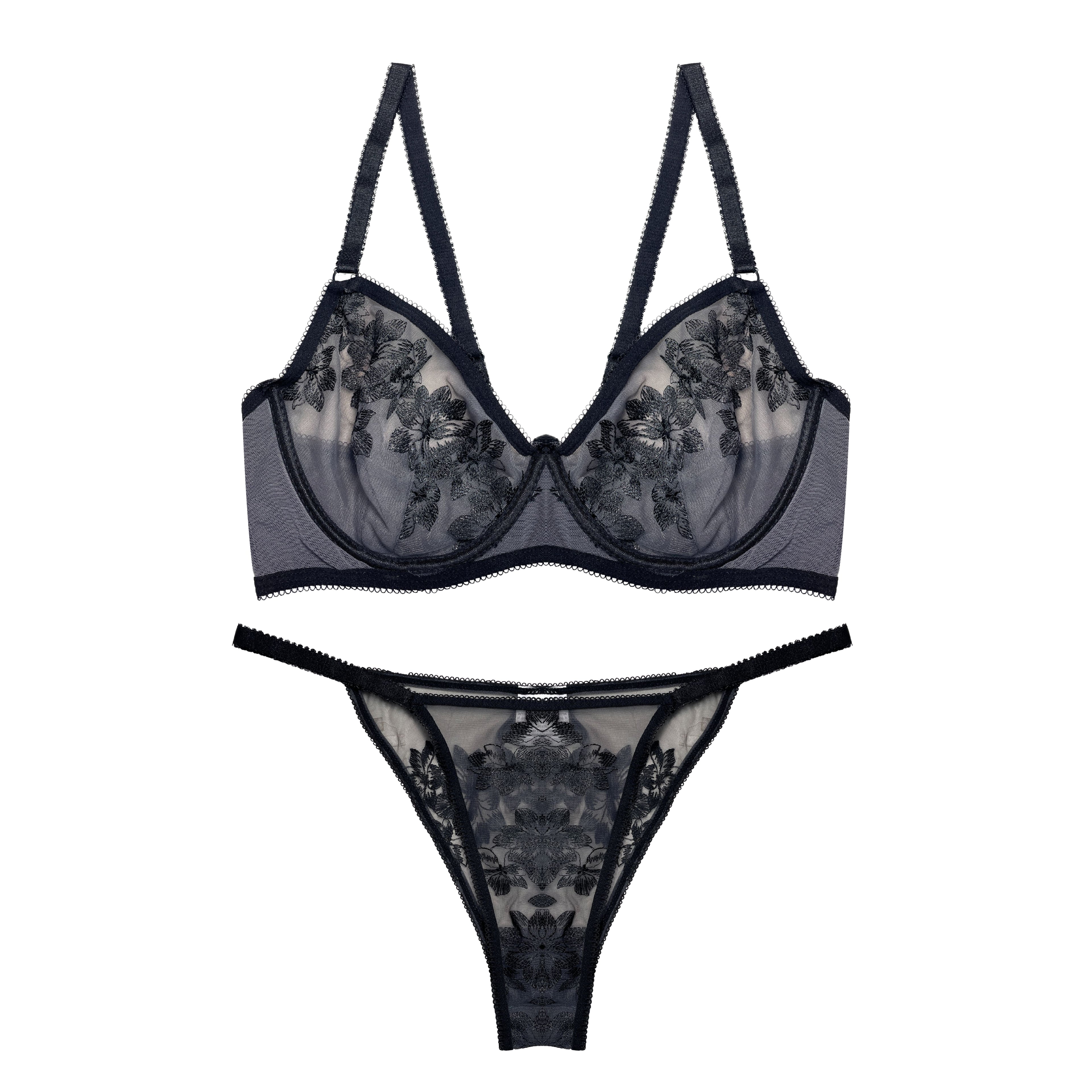 Bra Set - Petale Obscura