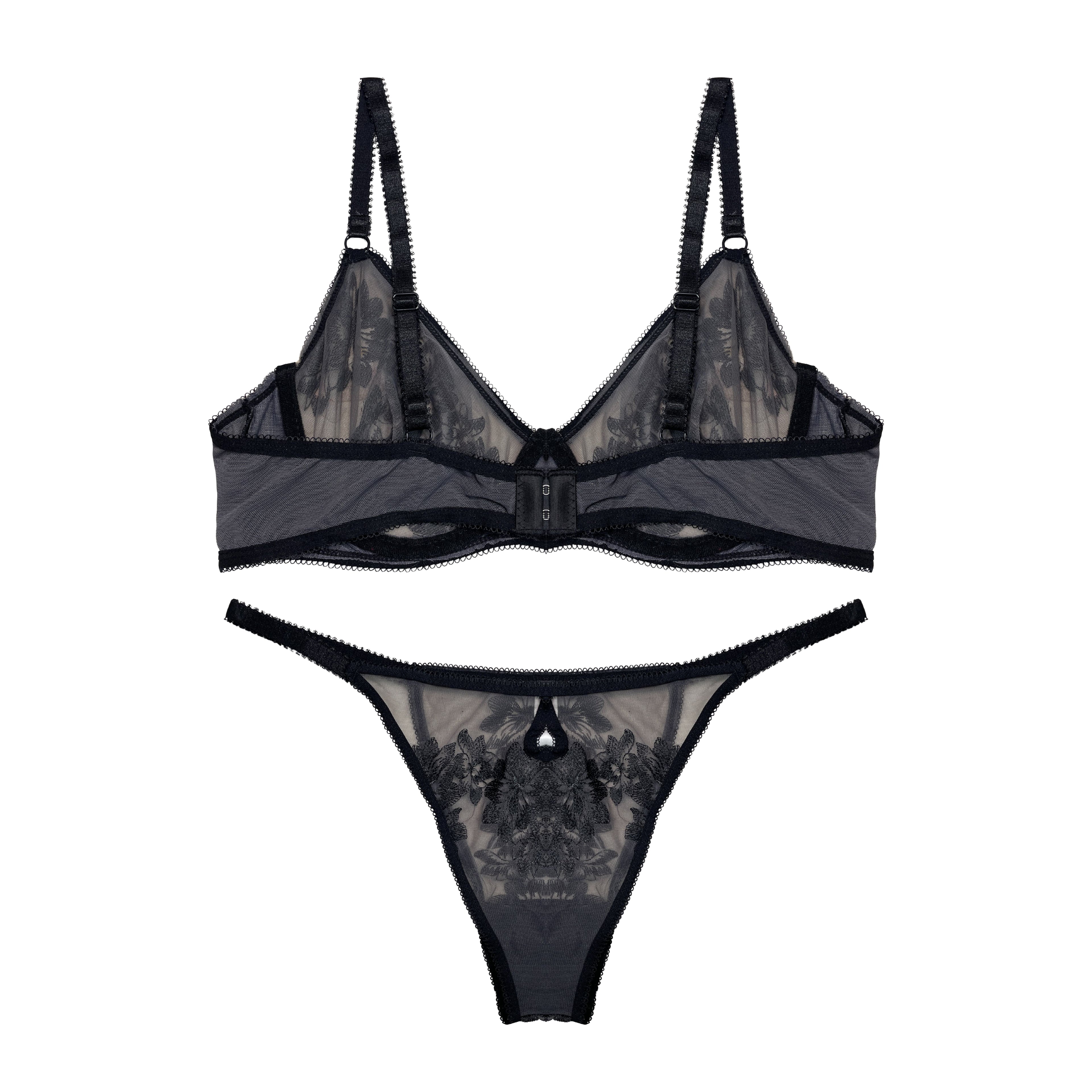 Bra Set - Petale Obscura
