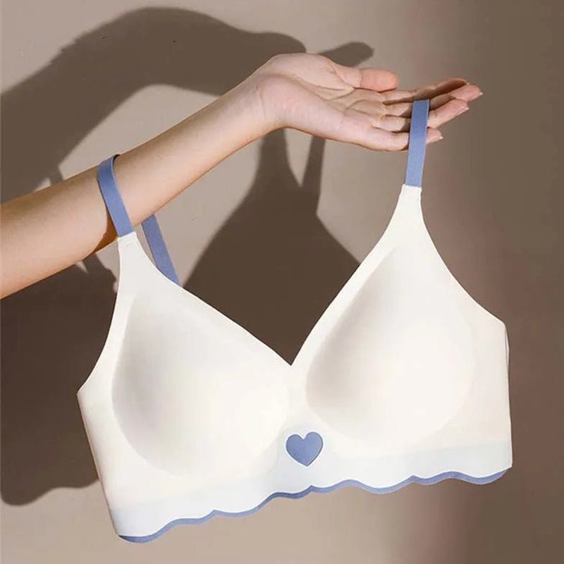 Femmeease - Heartfelt Seamless Bra - White