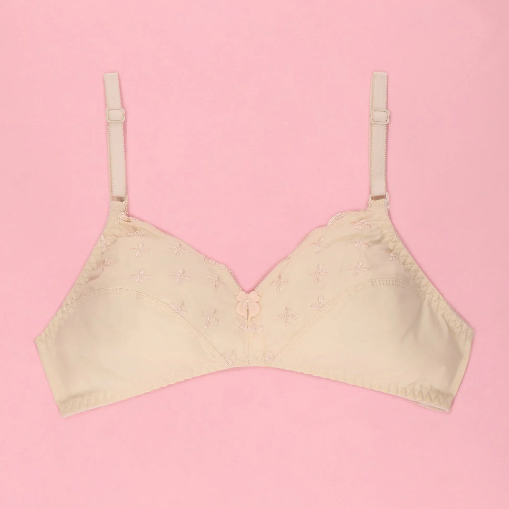Floral Whisper Casual Non Padded Wireless Bra