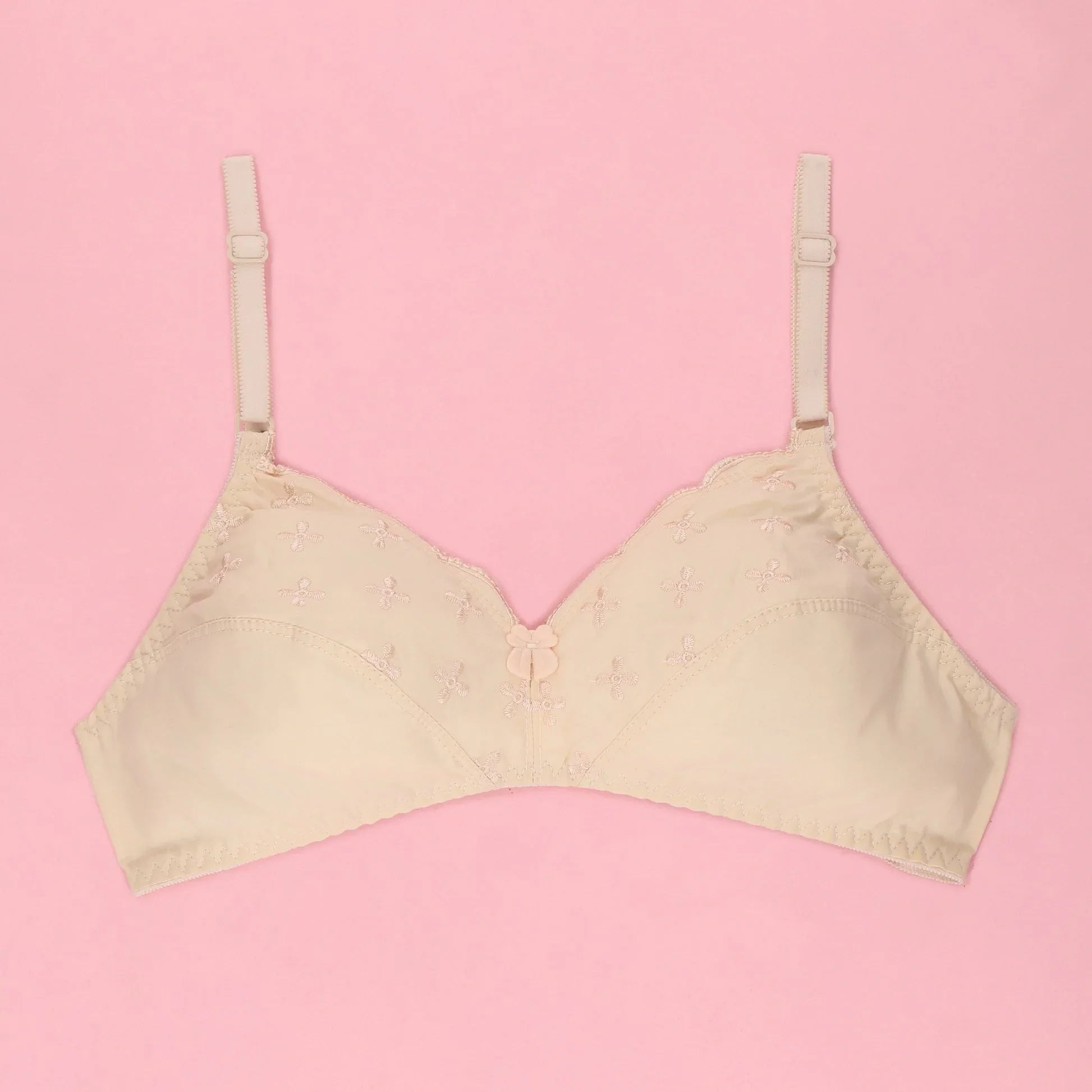 Floral Whisper Casual Non Padded Wireless Bra