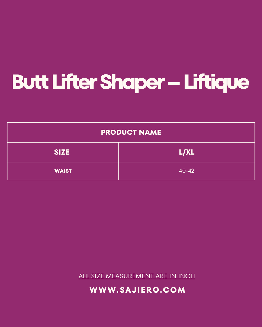 Butt Lifter Shaper – Liftique