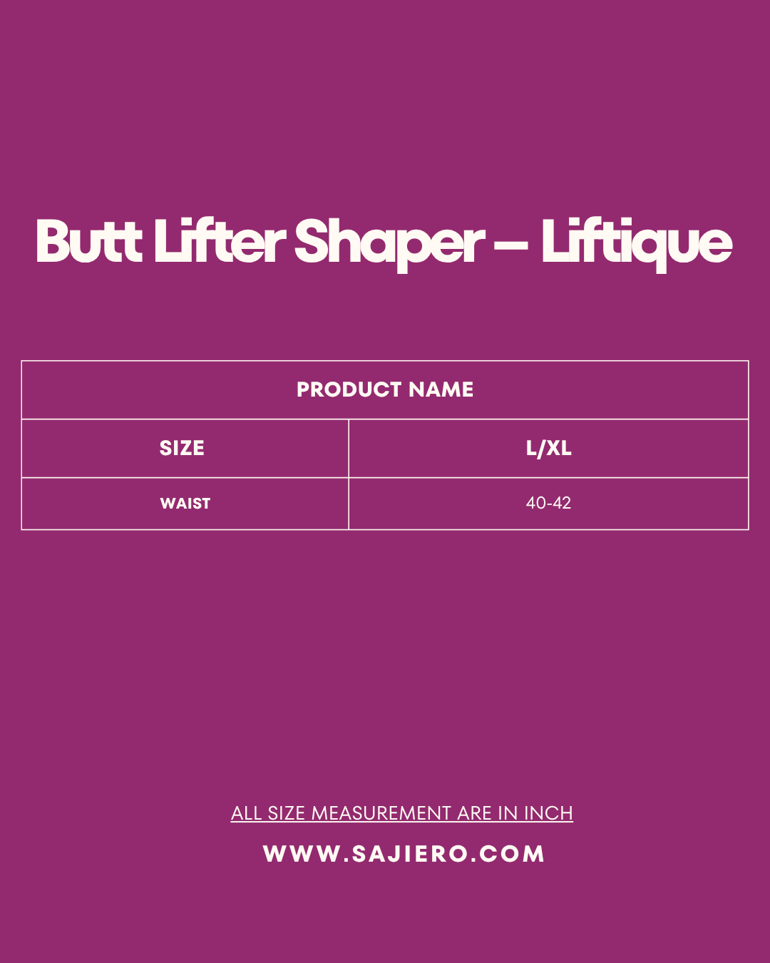 Butt Lifter Shaper – Liftique