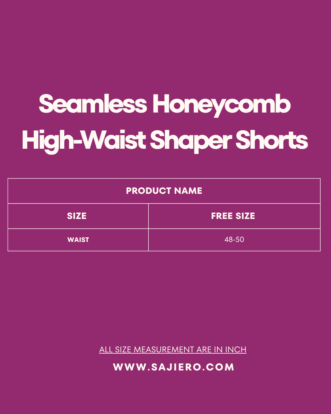 Seamless Honeycomb High-Waist Shaper Shorts