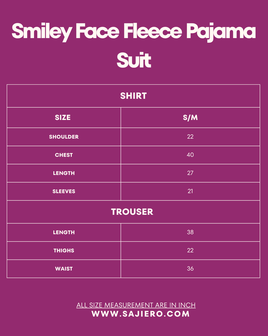 Smiley Face Fleece Pajama Suit