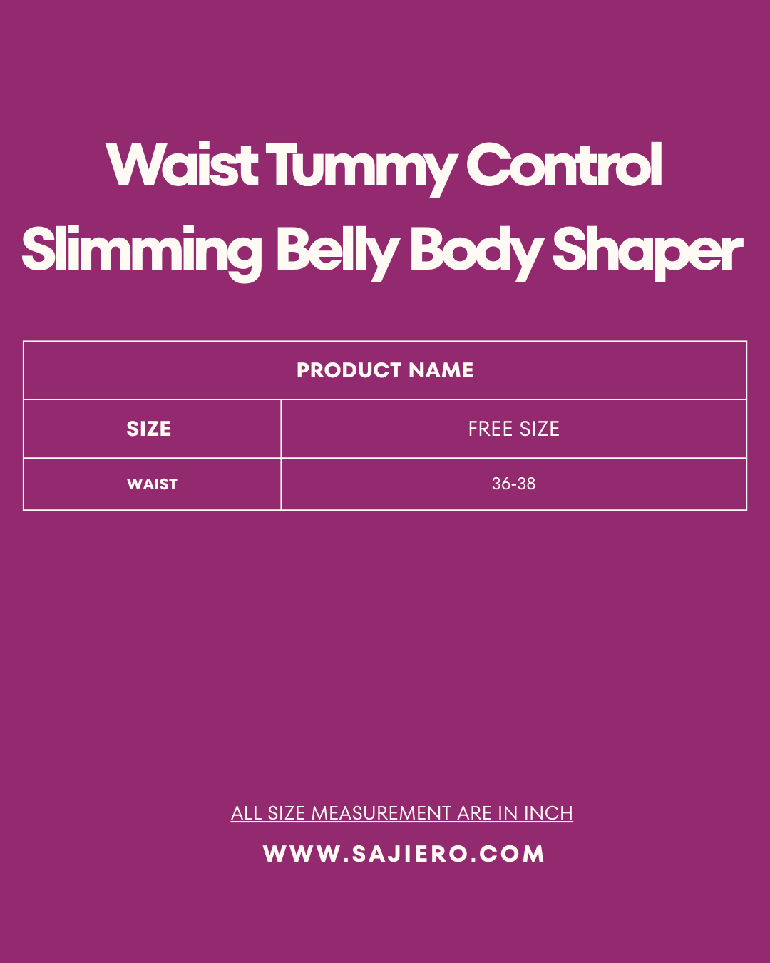 Tummy Control & Belly Shaper Belt