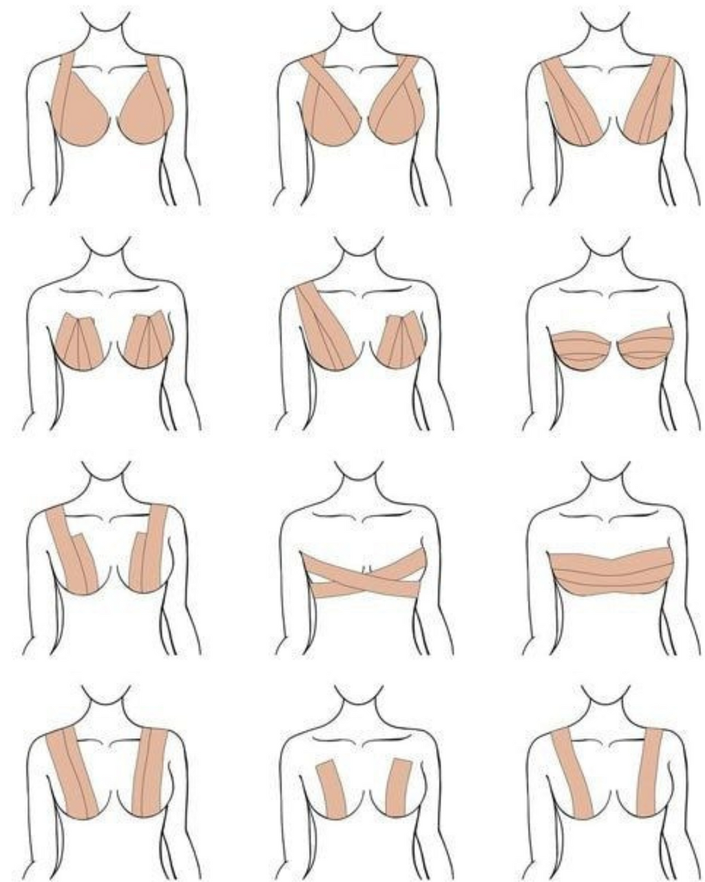 Seamless Body Tape – Invisible Lift