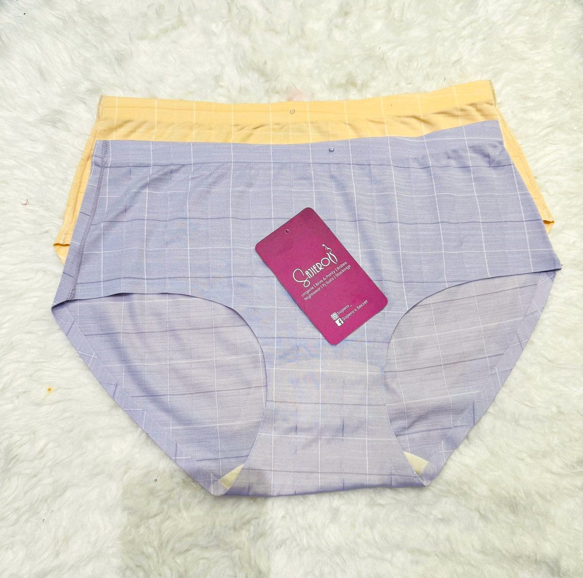 Super Dry Fit Check Pattern Panty