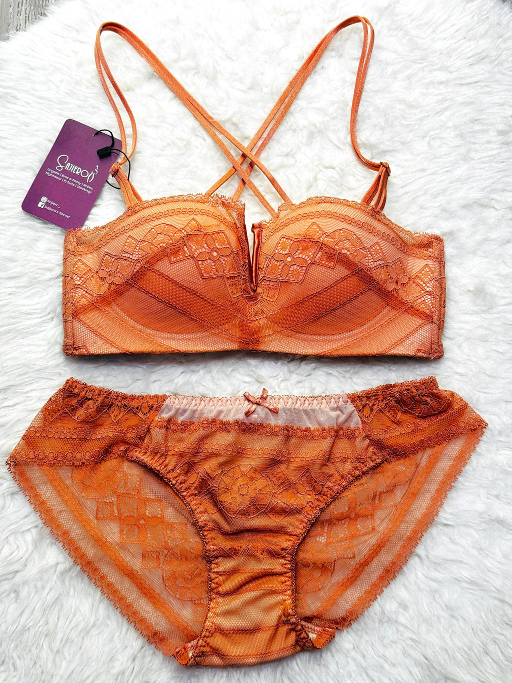 Spirit Padded Bra and Panty Set