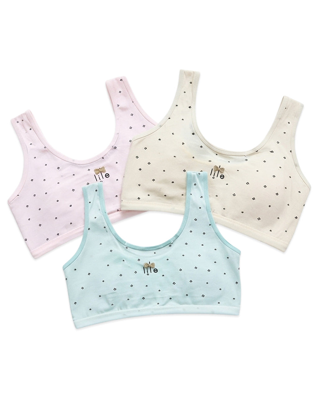 Pack of 3 Teenage Bra - Star Loom