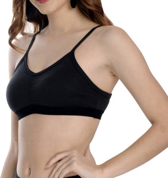 Cotton Non Padded Wireless Cami Teenage bra