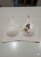 Skin Color Sports Bra - Non Padded