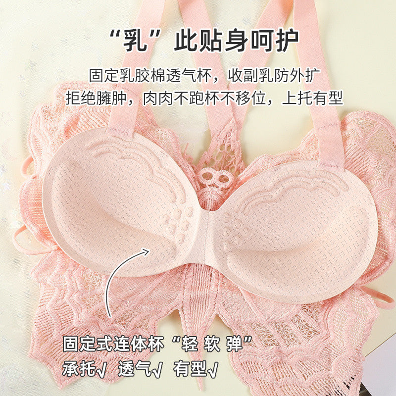 Femmeease - Butterfly style Crop Top 0430 - Free Size