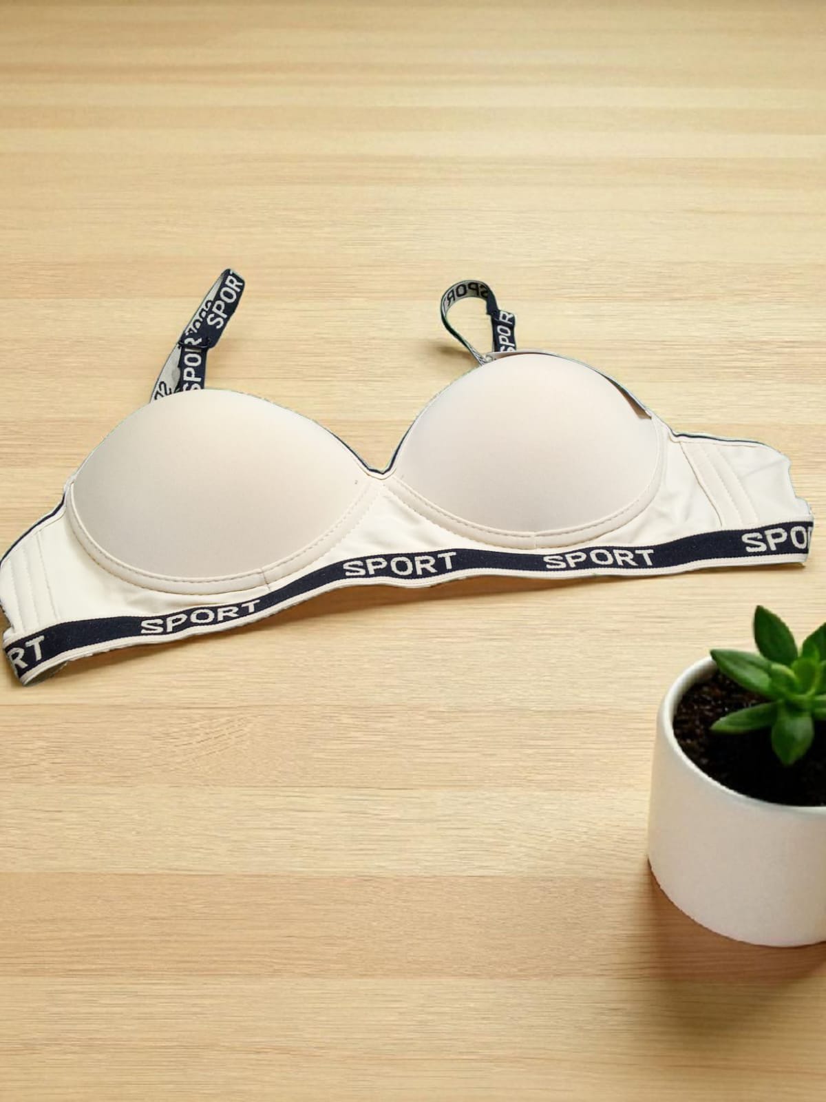 Sports Bra - Padded Cotton